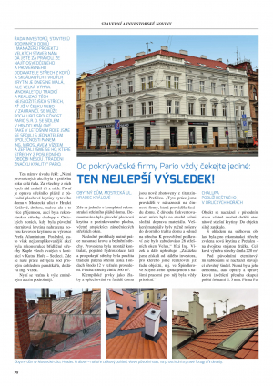 OD POKRÝVAČSKÉ FIRMY PARIO VŽDY ČEKEJTE JEDINÉ: TEN NEJLEPŠÍ VÝSLEDEK!
